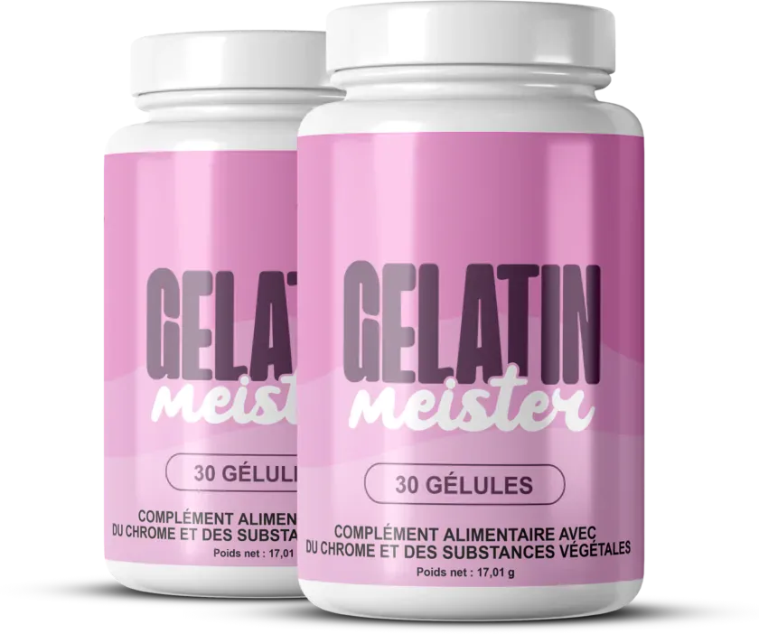 Gelatin Meister — pack essai 2 pots